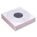 Pištoľové strelecké terče inSPORTline Tarpap 100 kusov 14x14 cm