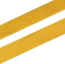 VELCRO Páska na suchý zips Medvedík + Háčik 25mm - 1m Žltý