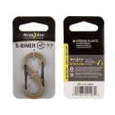 Nite Ize – S-Biner #2 Plastic Black Gate – Coyote – SBP2-03-28BG
