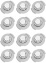 12x vodný / mopový filter pre Roborock S50, S55, E4, E5, S5 Max, S6 MaxV / Pure
