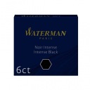 NÁPLŇKY PER WATERMAN 6 KS, SILNÁ ČIERNA