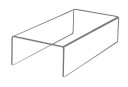 STOJAN, DISPLEJ STUPEŇ, PLEXI 150mm