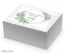 Tortové krabičky s etiketou na svätý krst + personalizácia