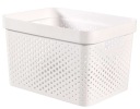 Prelamovaná nádoba CURVER Infinity biela 17l