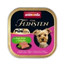 Animonda mini Adult mokré krmivo pre psov hovädzie kačacie oregano 100g