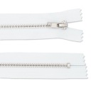 Pevný kovový zámok 4mm 12cm ZIP C101/NIK BIELY