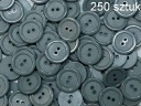 PLASTOVÉ GOMBÍKY 20 mm, sivé, balenie 250 ks.