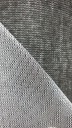 Pletená vložka do oblečenia, šírka 90 cm, ČIERNA