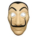 BELLA CIAO Salvador Dali maska ​​​​na tvár s elastickým pásom maskovacieho oblečenia z filmu