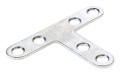 Stolárska spojka FKT70/50 úzky uhol T-typ 70x50x13x2mm DOMAX 10 ks.