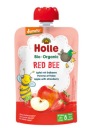 Holle Bio Red Bee Apple Strawberry Mousse