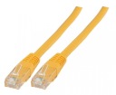 Prepojovací kábel UTP kat.6 žltý 0,25 m PVC PC-6UTPPVC-YE0,25