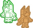 Formička Vykrajovačka na perníčky Bajka Dad BLUEY Dog BANDIT 12cm