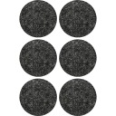 PLSTENÉ PODLOŽKY PRE NÁBYTkové STOLIČKY 40mm 6 ks