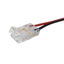 Rýchlospojka pre jednofarebné 8mm COB LED pásiky s 10cm 2-pinovým káblom