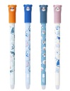 Cats Kotek zmazateľné pero 0,5 mm modré Happy Color
