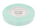 Ozdobná saténová stuha 12mm 32mb mint