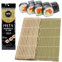 Bambusová podložka na sushi veľká 27 cm x 27 cm vyrobená z bambusu