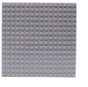 KONŠTRUKČNÁ PLATŇA 20X20 ČEPY, TMAVOSIVÉ BLOKY