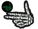 VELCRO GESTURE PATCH PISTCH PISTCH PISTCH GUN STREĽOVAČ NA SKELET M-TAC VÝŠIVKY FLUORESCENT
