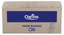 Clarina Gastr obrúsky. 250 ks. 33x33cm EKO HNEDÁ