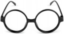 Okuliare Black Wizard Harry okrúhle Nerd