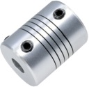 FLEXIBILNÁ HLINÍKOVÁ SPOJKA 5x8mm