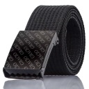 Široký čierny opasok na nohavice Gracio Webbing, 95 cm