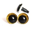 18 mm oči pre hračky maskota Zlatý pár pre sovu