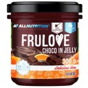 ALLNUTRITION FRULOVE CHOCO V ŽELOVOM POMARANČI 300G BEZ CUKRU OVOCIE ČOKOLÁDA