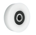 Plastový valček s ložiskom fi 60mm fi 10mm