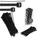 100x sťahovacie pásky Káblové pásky Zipsy 4,8 x 300 mm Silné UV sťahovacie pásky