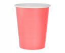 RUŽOVÝ PAPÍROVÝ POHÁR 14ks/270ml TEPLÁ/STUDENÁ