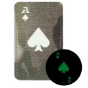 ACE OF SPADES AKO PIK LASEROVÝ REZANÝ ZÁPLATA M-TAC MULTICAM MULTICAM