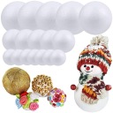 MIX STYROFOAM BALLS BALLS BALLS BALL sada 17 ks
