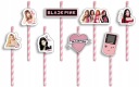 NARODENINOVÉ SLAMKY s POSTAVMI - BLACKPINK KPOP POP NARODENINY - 8 ks.