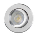 HALEGENOVÁ LAMPA RODA KRUHÁ STRIEBORNÁ PIESKOVANÁ