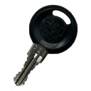 Zámok na nábytok KEY D20 SISO Dánsko