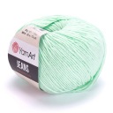 YARNART JEANS 79 mint priadza