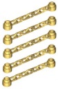 LEGO Gold Chain Short 5L (92338/6323688) x5