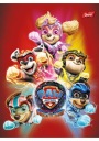Zápisník A5 16k, dvojfarebná linka, Paw Patrol Unipap