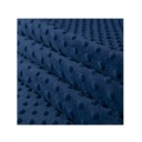 Fleece, materiál MINKY 37 - modrý, super mäkký