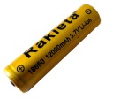 1x nabíjateľná 18650 12000 mAh 3,7V LI-ION batéria