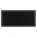 čierny základný košík dno 22x46cm HDF obdĺžnik