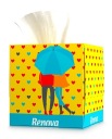 Renova Love obrúsky na tvár 50 ks