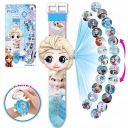 FROZEN hodinky Frozen led 3D DIGITAL WATCH s projektorom