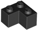 LEGO 2X2 BLACK CORNER 2357 CENA ZA 10 KS