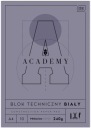 Technický blok A4 10k biely Interdruk ACADEMY