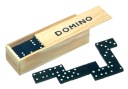 DREVENÁ HRA DOMINO V KRABIČKE 28 ELEMENTOV