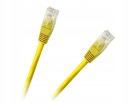 10X Patchcord UTP 8c zástrčka-zástrčka 0,5m CCA žltá